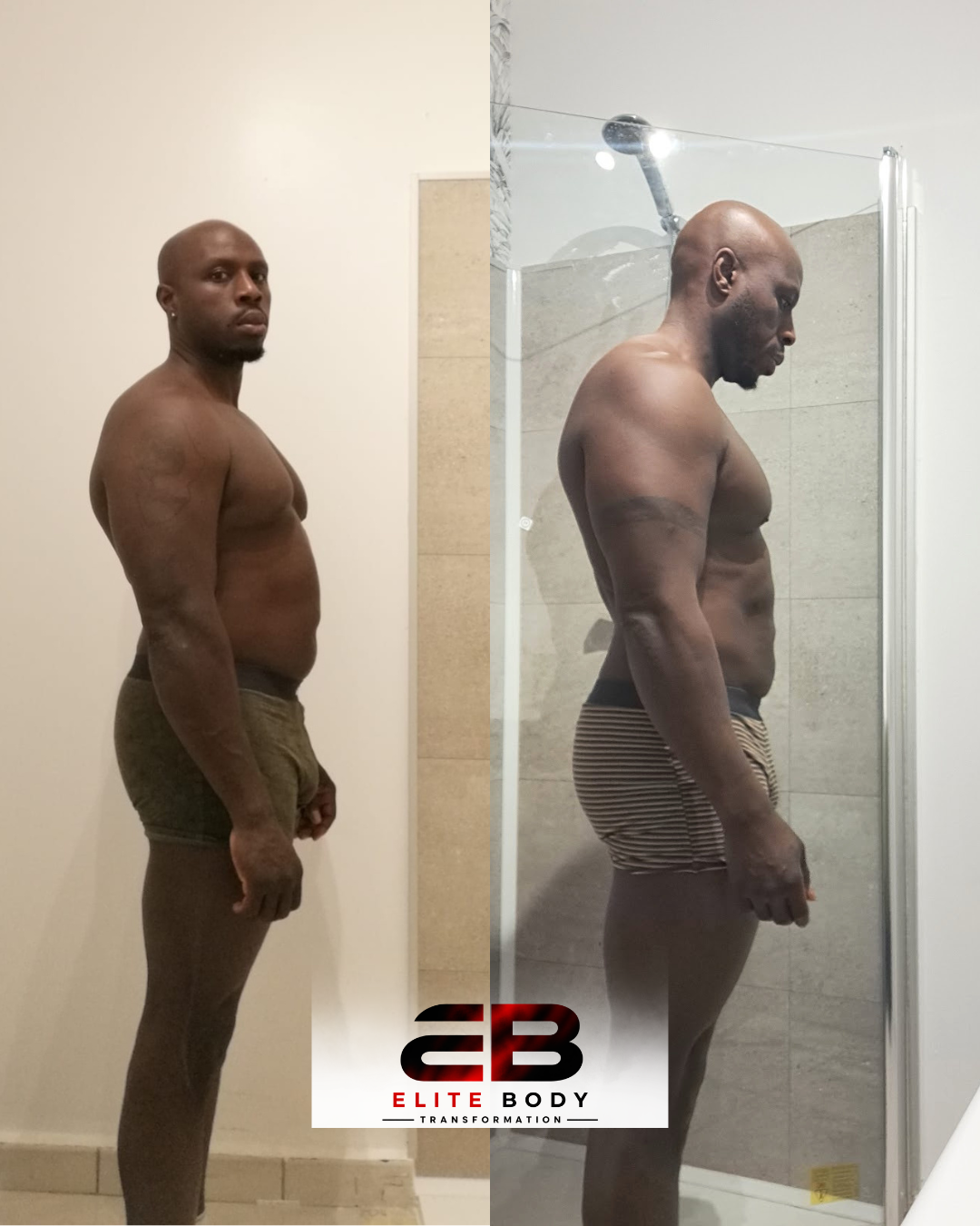 Évolution physique avant et après — série 27